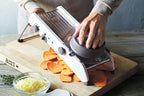 Mandoline Vegetable Slicer | Adjustable Stainless Steel Blades for Quick, Safe & Precise Vegetable Preparation