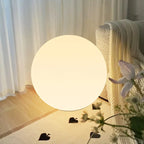 LED Ball Floor Lamp – Modern Globe Design for Versatile Indoor Lighting & Adjustable Ambiance