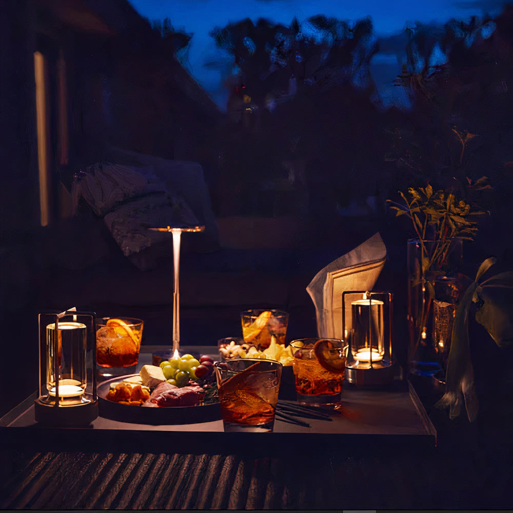 Dimmable Cordless Designer Table Lamp with Adjustable Brightness for Home & Office Use