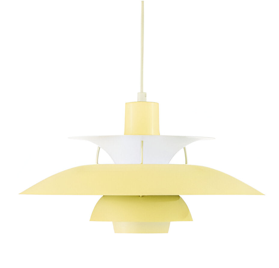 Nordic Modern Layered Shade Pendant Light Fixture for Living Room & Dining Room Decor