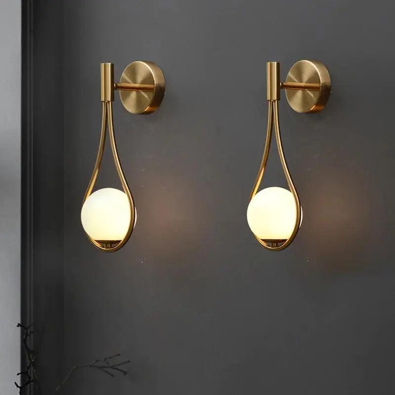LED Wall Light - Modern Nordic Design Fixture for Living Room & Bedroom Lighting