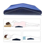 Lumbar Support Pillow for Sleeping, Back Pain Relief Cushion, Ergonomic Design for Side & Back Sleepers, Ideal for Home & Travel