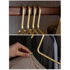Massive Matter Suit Hangers - 5-Piece Set for Organizing and Storing Suits, Coats, and Formal Wear