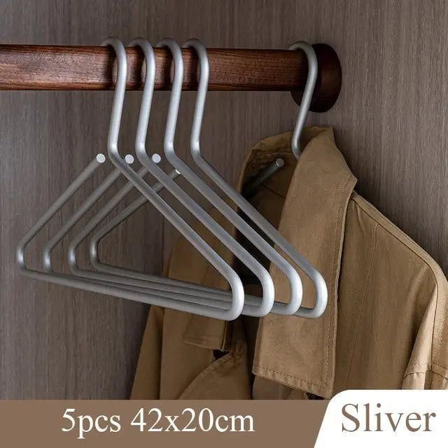 Massive Matter Suit Hangers - 5-Piece Set for Organizing and Storing Suits, Coats, and Formal Wear