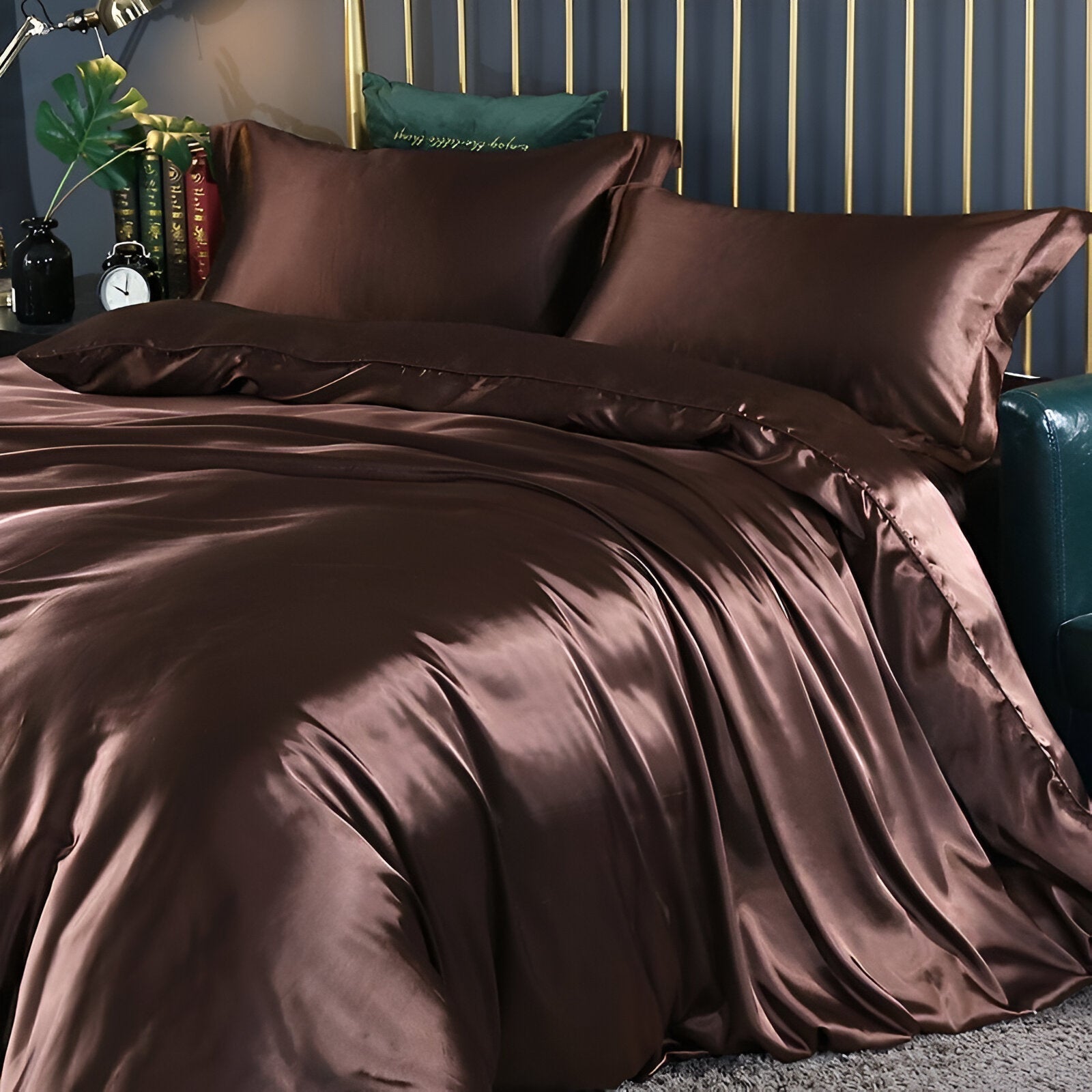 Silk Duvet Cover Set - 100% Mulberry Silk Bedding for Luxurious Sleep & Comfort