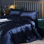 Silk Duvet Cover Set - 100% Mulberry Silk Bedding for Luxurious Sleep & Comfort