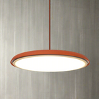 LED Cookie Pendant Light Fixture - Modern Round Design for Kitchen Island & Dining Room Lighting