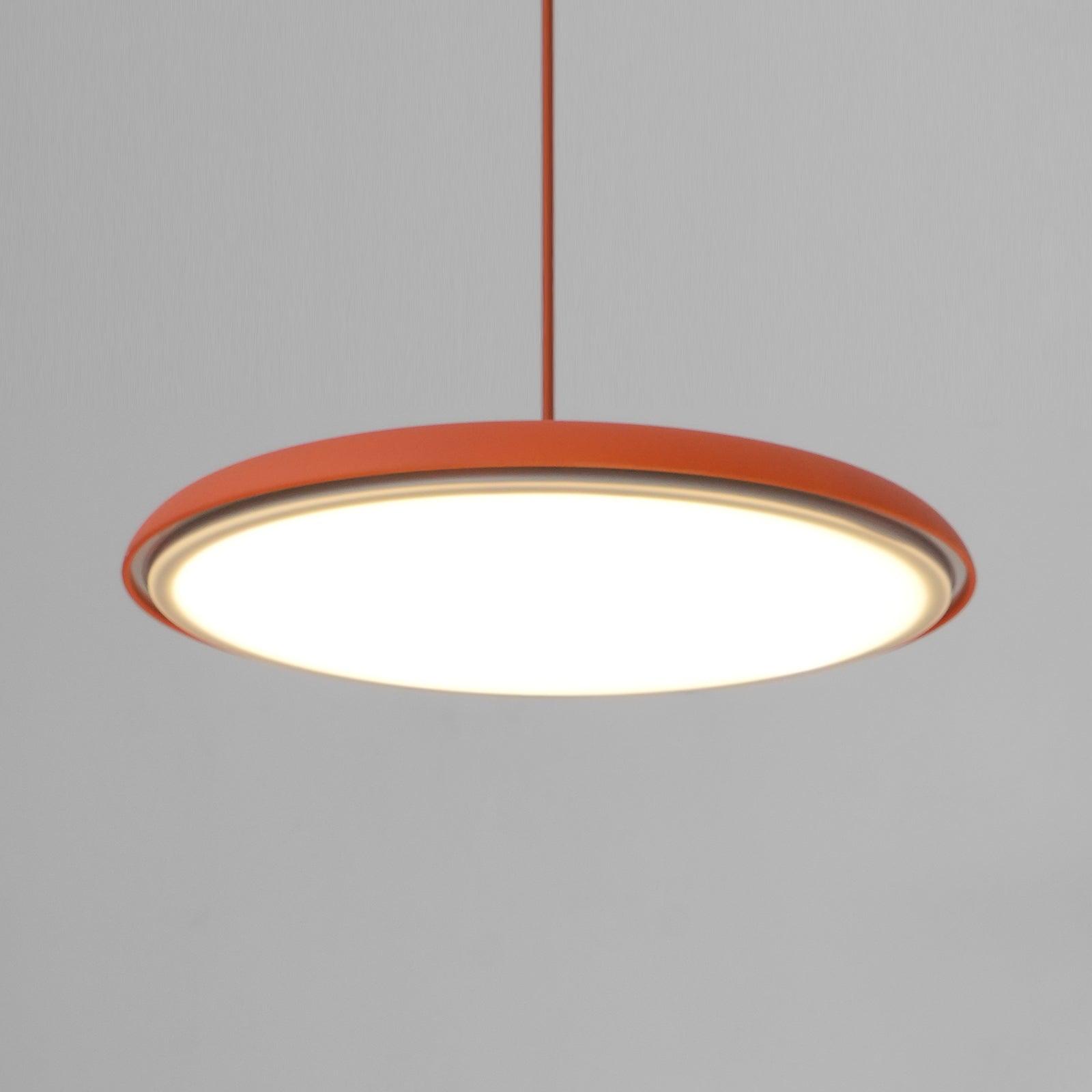 LED Cookie Pendant Light Fixture - Modern Round Design for Kitchen Island & Dining Room Lighting