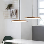 LED Cookie Pendant Light Fixture - Modern Round Design for Kitchen Island & Dining Room Lighting