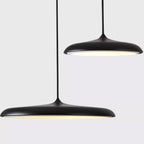 LED Cookie Pendant Light Fixture - Modern Round Design for Kitchen Island & Dining Room Lighting