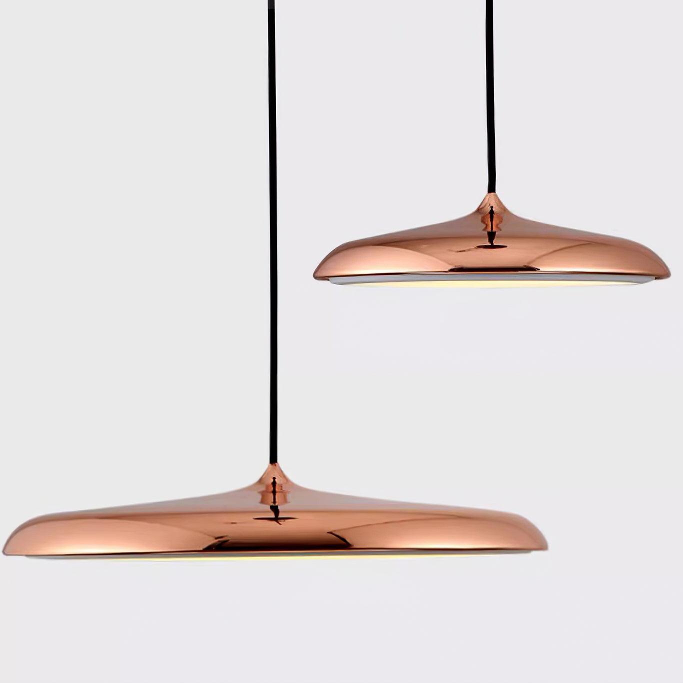 LED Cookie Pendant Light Fixture - Modern Round Design for Kitchen Island & Dining Room Lighting