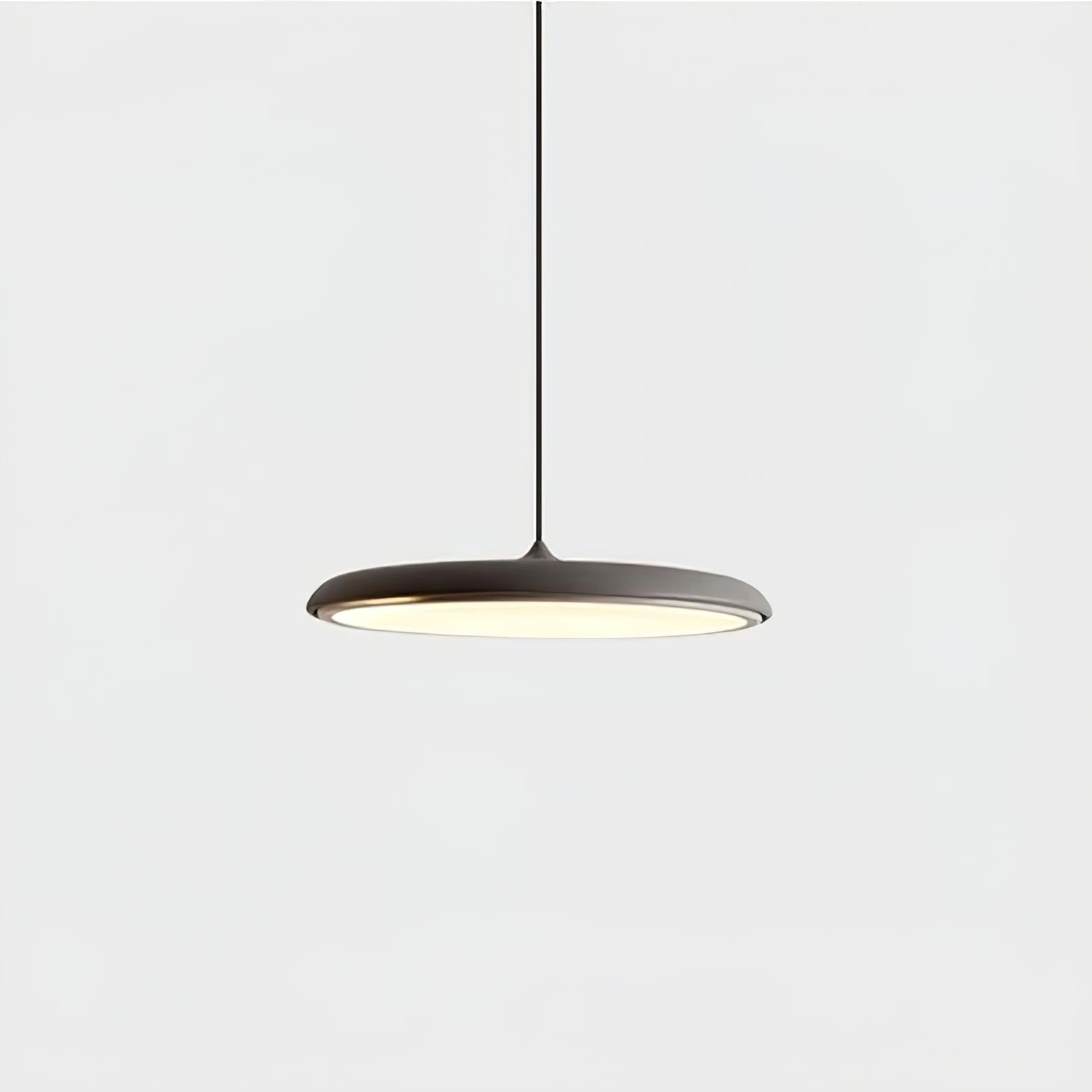 LED Cookie Pendant Light Fixture - Modern Round Design for Kitchen Island & Dining Room Lighting