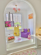 LED Marshmallow Chandelier Light Fixture - Modern White Pendant for Dining Room & Living Room Decor