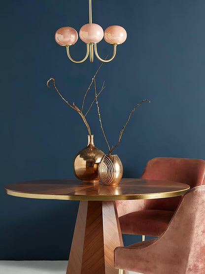 LED Marshmallow Chandelier Light Fixture - Modern White Pendant for Dining Room & Living Room Decor