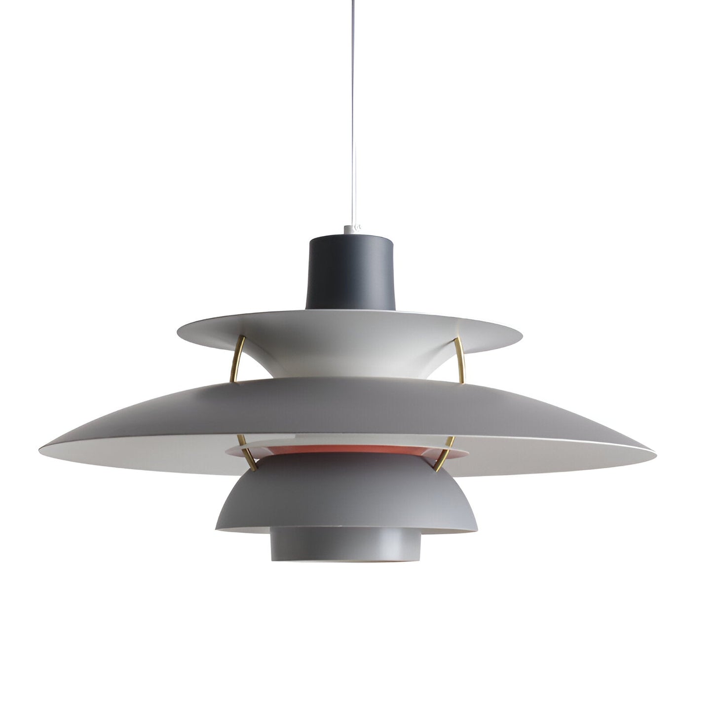 Nordic Modern Layered Shade Pendant Light Fixture for Living Room & Dining Room Decor