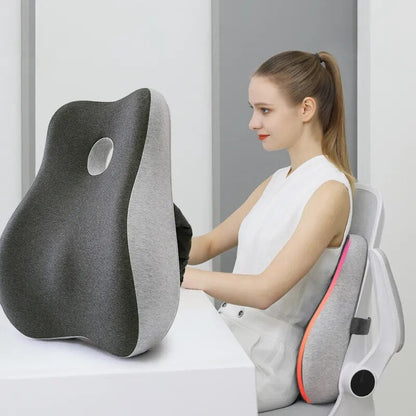 Lumbar Support Pillow | Ultimate Comfort & Ergonomic Design for Back Pain Relief