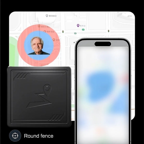 4G GPS Tracker for Seniors with Safe Zone Alerts | Real-Time Location for Dementia & Alzheimer’s Care – No Subscription Required