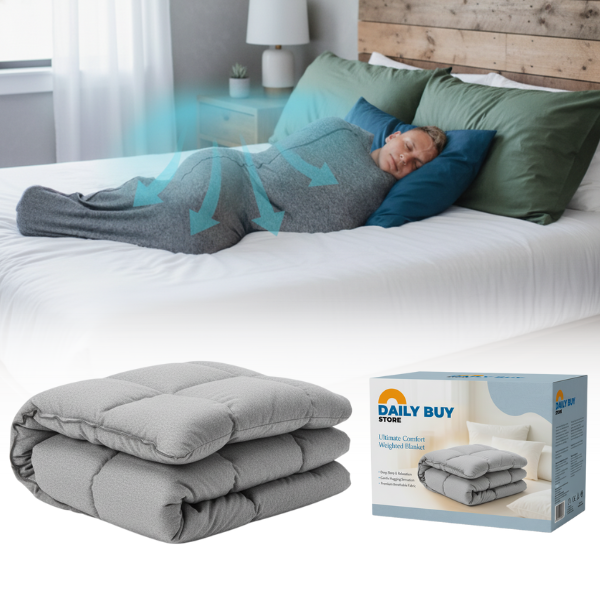 Weighted Sleep Sack for Adults | Soothing Compression, Breathable Fabric & Ideal for Stress Relief and Better Sleep