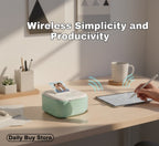 Mini Pocket Printer | Portable, Wireless & Versatile Printing for Documents and Photos Anytime, Anywhere