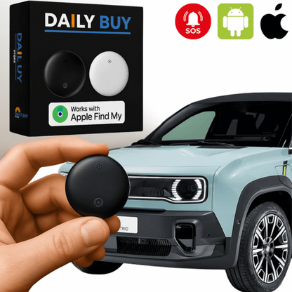 GPS Tracker for Cars | No Subscription, Compatible with Android & iOS for Vehicle Location Tracking