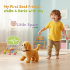 Interactive Plush Dog Toy | AI-Powered, Touch-Responsive & Soft for Kids Aged 3+