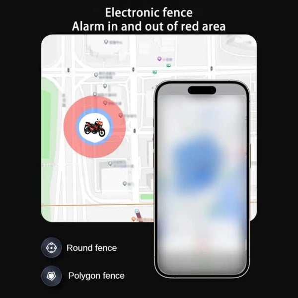 Mini GPS Motorcycle Tracker – Real-Time Anti-Theft Locator for Motorcycles, Scooters & E-Bikes