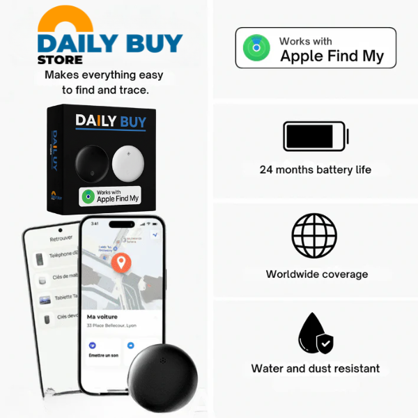 GPS Tracker for Motorcycles | No Subscription, Compatible with Android & iOS for Real-Time Location Tracking