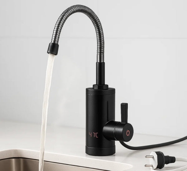 3000W Electric Instant Hot Water Tap | Energy-Efficient, Dual Function & Easy Installation for Kitchen and Bathroom