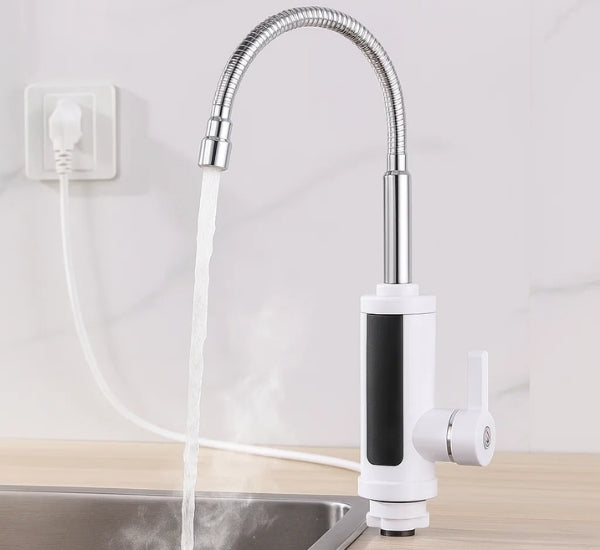 3000W Electric Instant Hot Water Tap | Energy-Efficient, Dual Function & Easy Installation for Kitchen and Bathroom