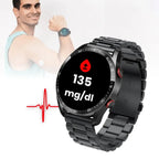 Glucose Monitoring Smartwatch | Painless Blood Sugar Tracking, Heart Rate & Sleep Monitor for Diabetes Management