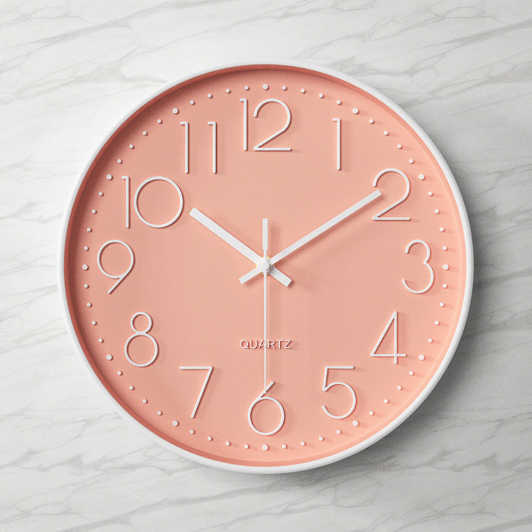 Modern Oversized Wall Clock | Silent Quartz Movement, Eco-Friendly Design & Ideal for Contemporary Home Decor