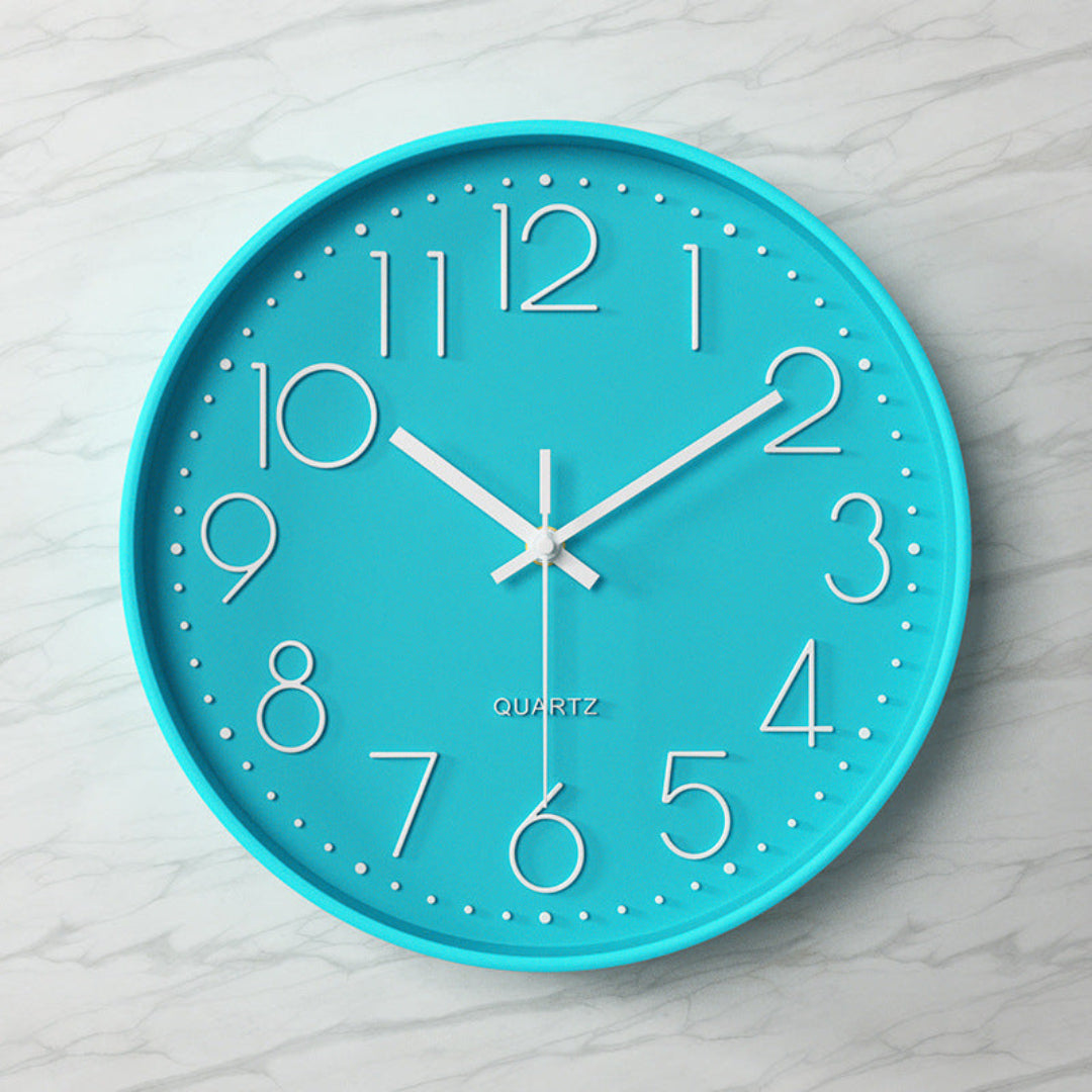 Modern Oversized Wall Clock | Silent Quartz Movement, Eco-Friendly Design & Ideal for Contemporary Home Decor