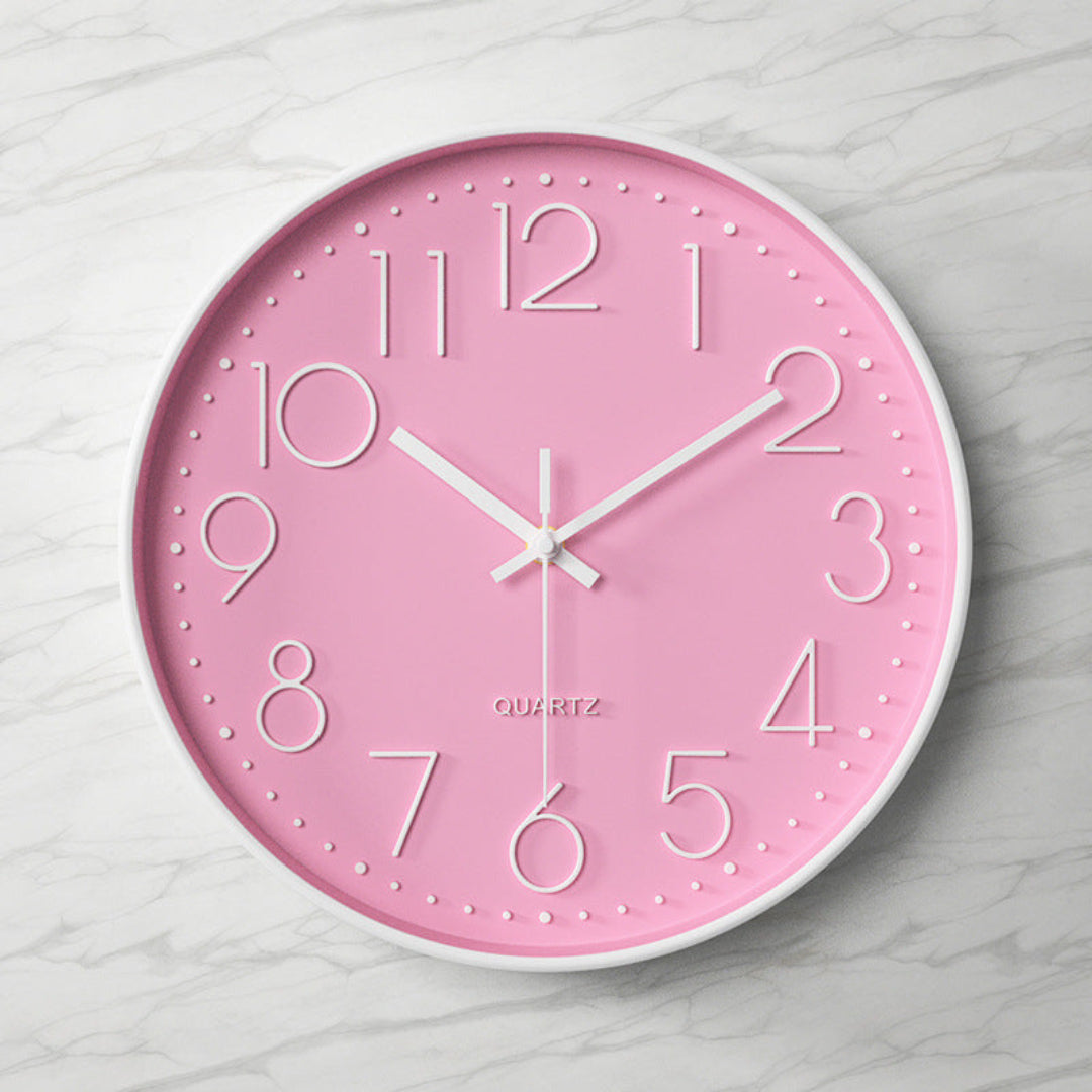 Modern Oversized Wall Clock | Silent Quartz Movement, Eco-Friendly Design & Ideal for Contemporary Home Decor