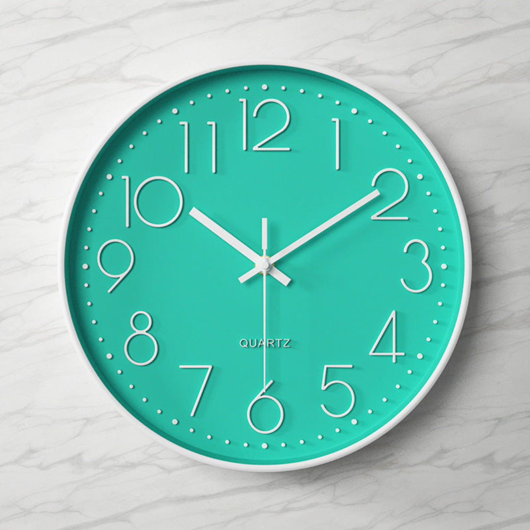 Modern Oversized Wall Clock | Silent Quartz Movement, Eco-Friendly Design & Ideal for Contemporary Home Decor