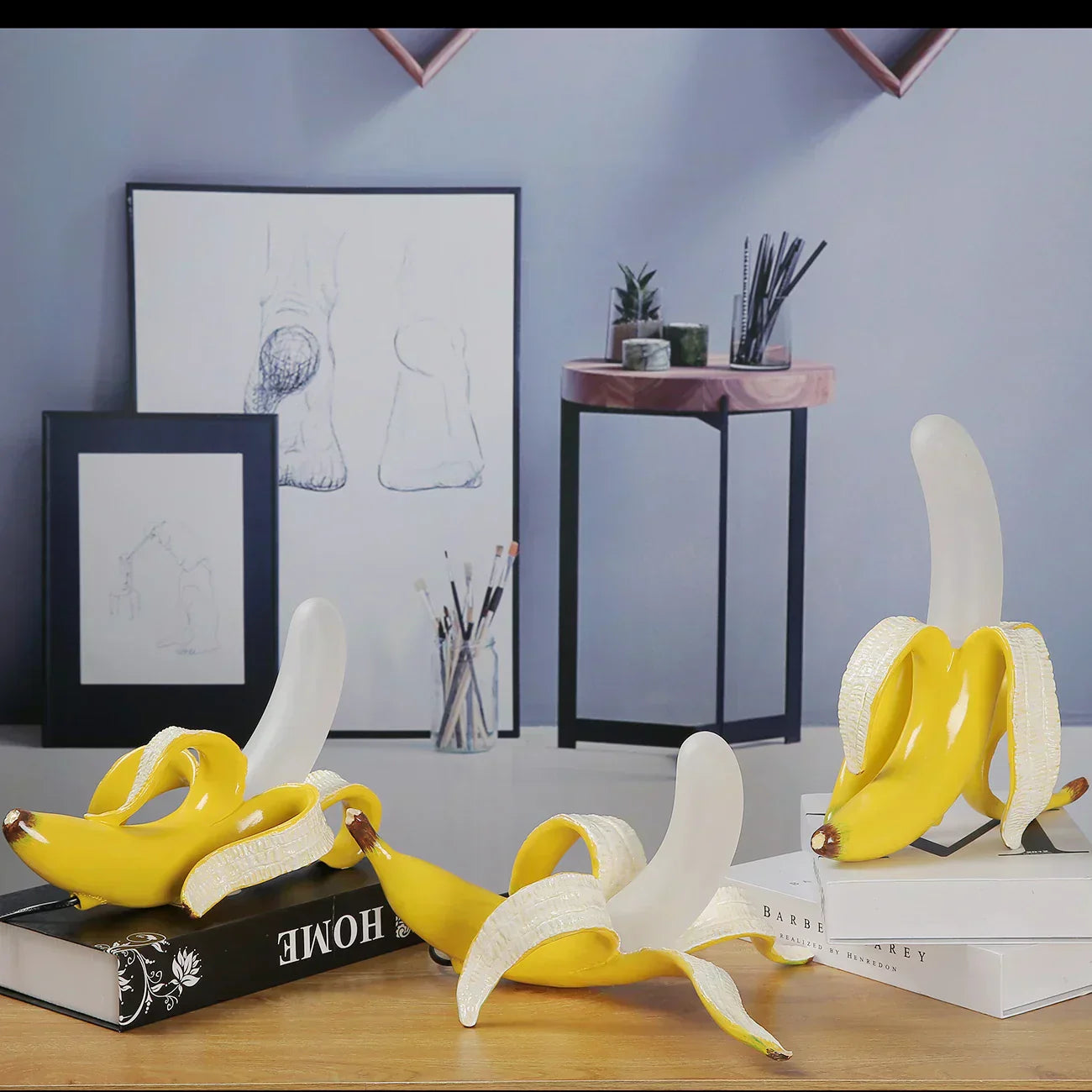 Banana-Shaped Table Lamp | Modern Lighting Fixture for Home Decor & Nightstands