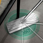 Flat Bottom Mop and Bucket Set | Aluminium Handle, 360° Rotating Head & Microfibre Pads for Efficient Home Cleaning