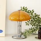 LED Mushroom Table Lamp - Modern Design with Adjustable Brightness for Home Office & Living Room Use