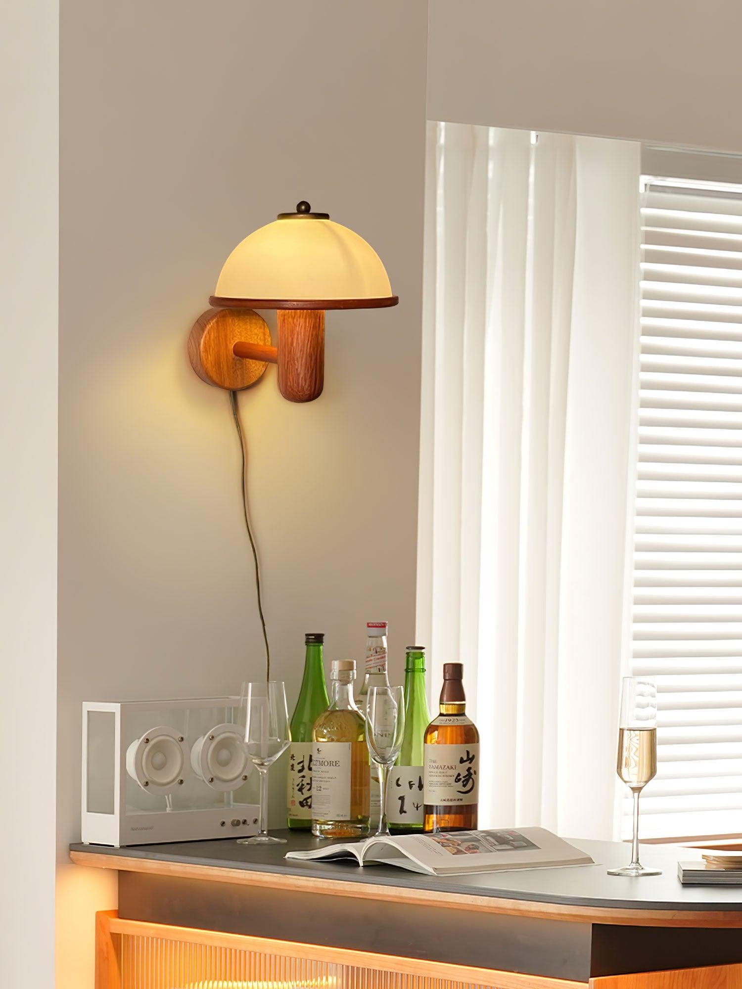 Retro Wall Light Fixture - Vintage Industrial Design for Living Room & Hallway Lighting
