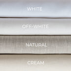 Thermal Insulated Blackout Linen Curtains | 100% Light Blocking & Heat Isolation for Winter and Summer Use