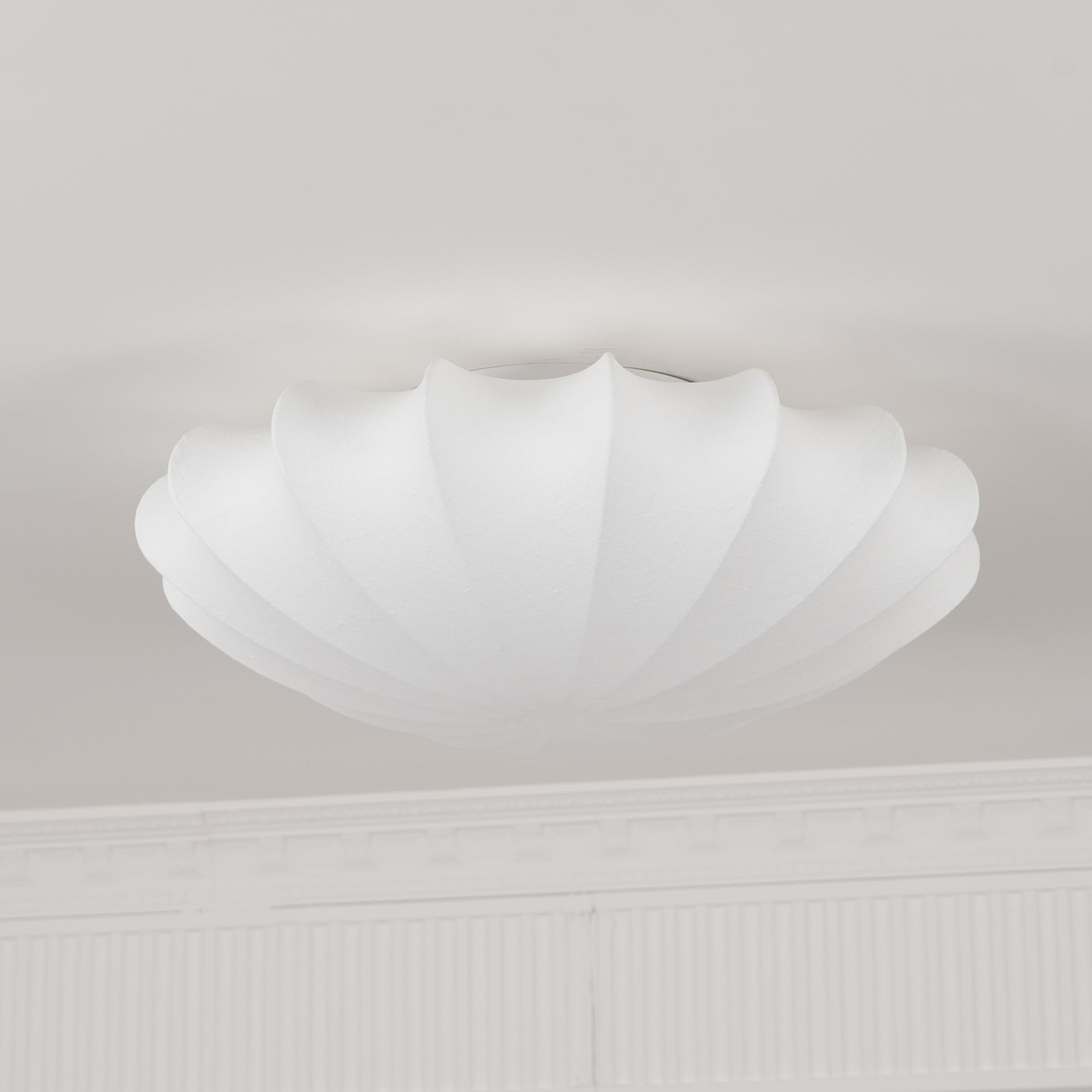 LED Bubble Ceiling Light Fixture - Modern White Pendant Lamp for Living Room, Dining Room & Home Decor