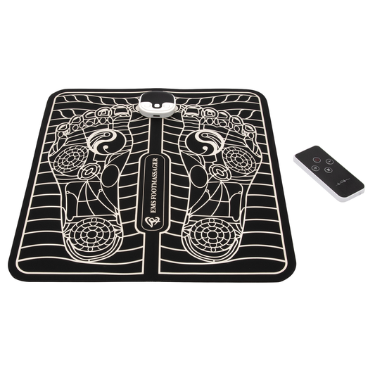 EMS Foot Massager for Pain Relief | Lightweight, Foldable & Ideal for Home, Office, and Travel Use
