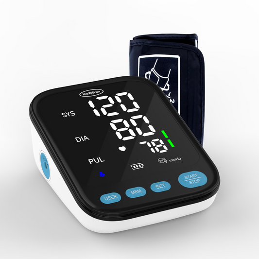 Blood Pressure Monitor | Large 42cm Cuff, Colour Screen & Multi-User Support for Home Health Monitoring