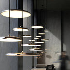 LED Pendant Light Fixture - Nordic Modern Flying Saucer Design for Kitchen, Dining Room & Living Room Lighting