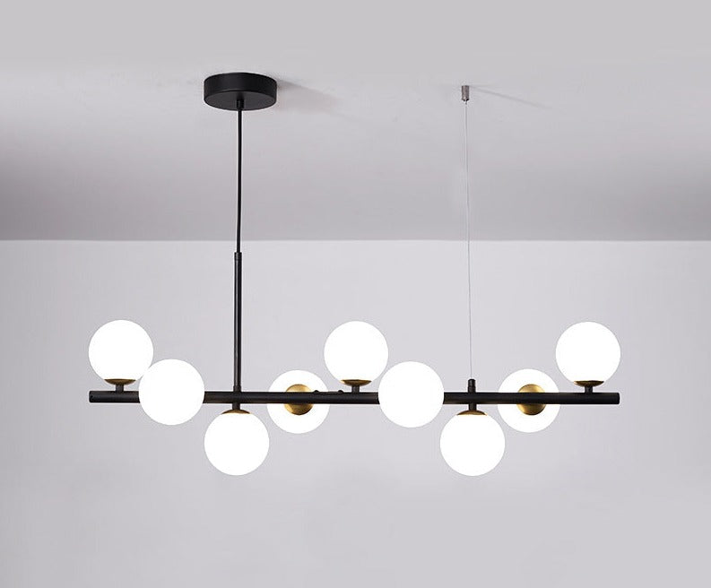LED Pendant Light Fixture - Luxurious Modern Design for Dining Table & Kitchen Island Lighting