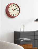 Modern Wall Clock with Minimalist Design - Silent Quartz Movement for Living Room & Office Decor