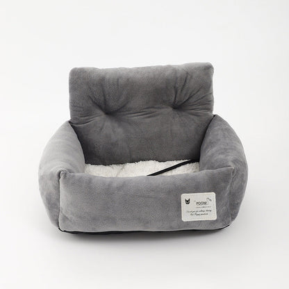 Comfortable Dog Car Seat | Soft, Cushioned & Safe for Travel in Cars