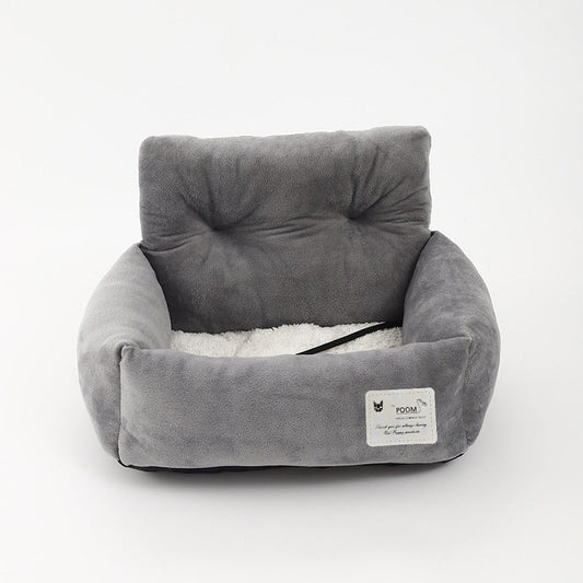 Comfortable Dog Car Seat | Soft, Cushioned & Safe for Travel in Cars