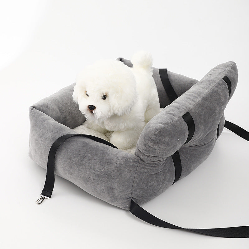 Comfortable Dog Car Seat | Soft, Cushioned & Safe for Travel in Cars