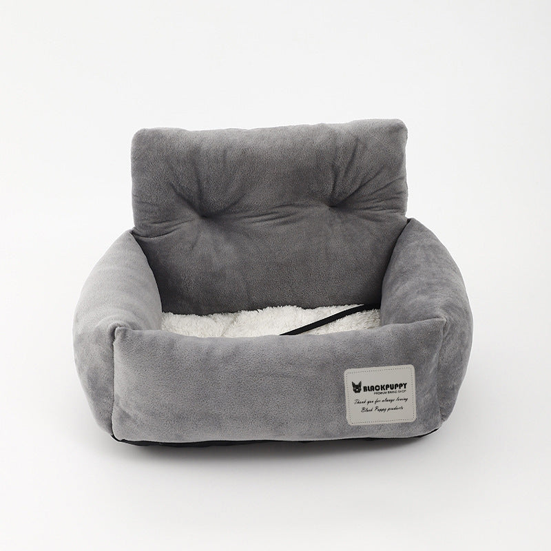 Comfortable Dog Car Seat | Soft, Cushioned & Safe for Travel in Cars