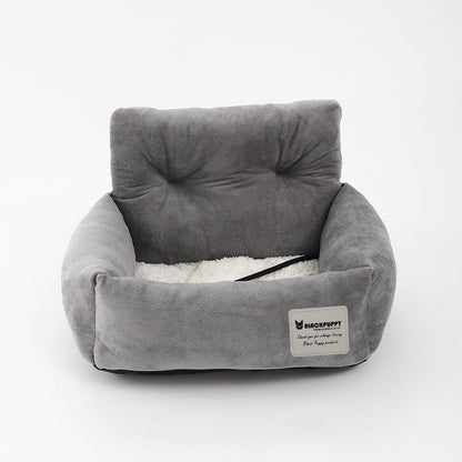 Comfortable Dog Car Seat | Soft, Cushioned & Safe for Travel in Cars